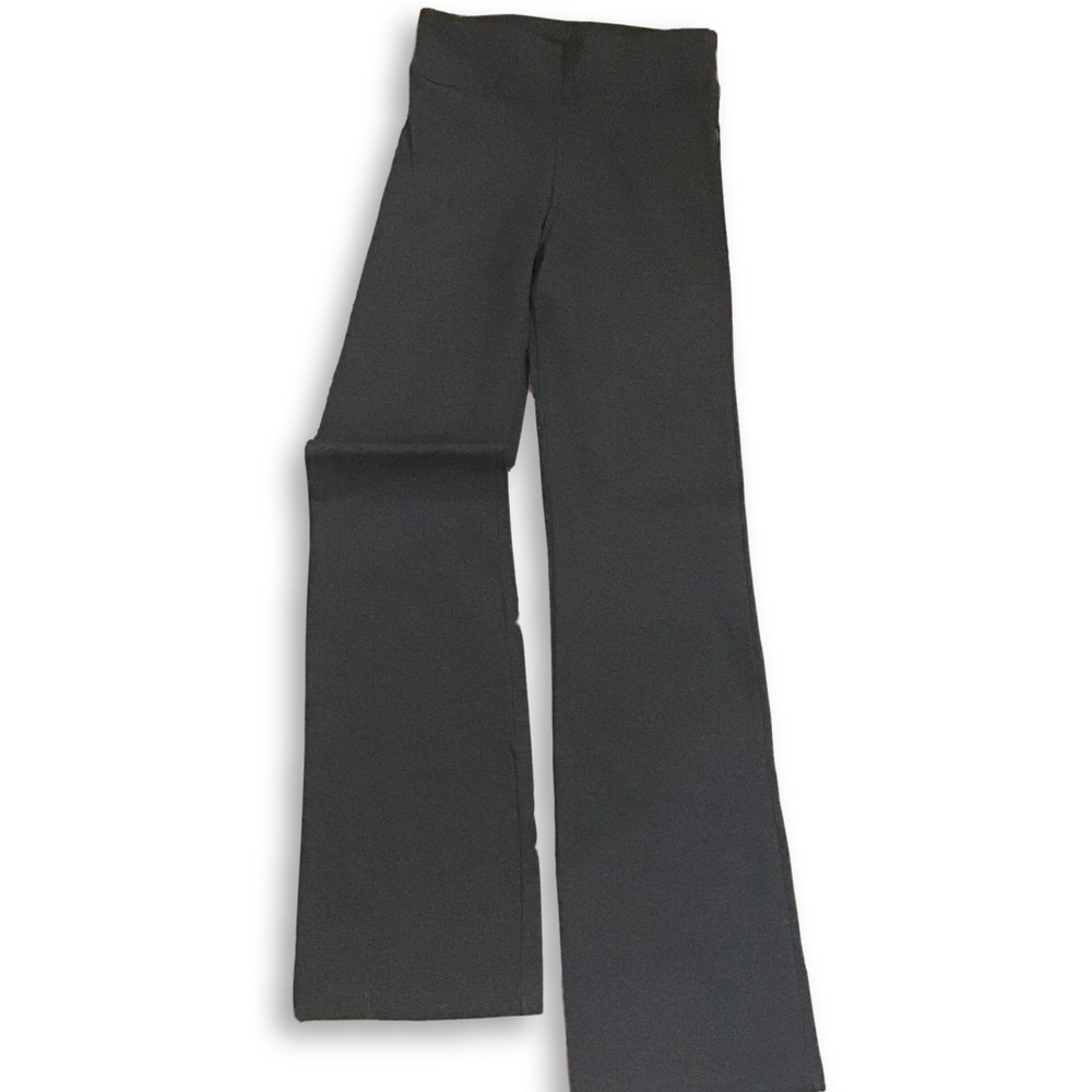 NWT Bubblelime Gray Wideband Flare Leggings